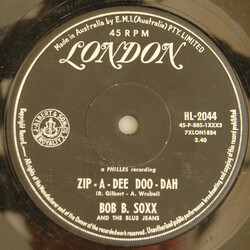 Bob B. Soxx And The Blue Jeans Zip-A-Dee Doo-Dah USED VINYL 7INCH SINGLE 45 RPM