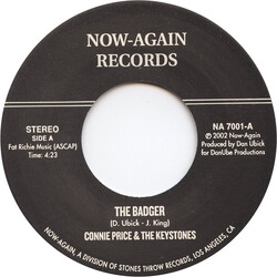 Connie Price & The Keystones The Badger / Sweet Soul Music (Part 2) USED VINYL 7INCH SINGLE
