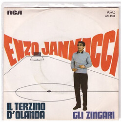 Enzo Jannacci Il Terzino D'Olanda / Gli Zingari USED VINYL 7INCH 45 RPM MONO
