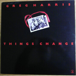 Greg Harris Things Change Vinyl LP USED