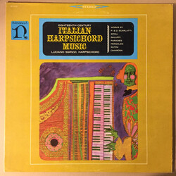 Luciano Sgrizzi Eighteenth Century Italian Harpsichord Music Vinyl LP USED
