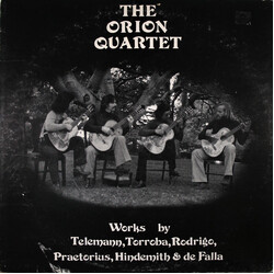 The Orion Quartet Works By Telemann, Torroba, Rodrigo, Praetorius, Hindemith & De Falla Vinyl LP USED