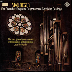 Max Reger Max Reger - Der Einsiedler • Requiem • Responsorien • Geistliche Gesänge Vinyl LP USED