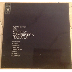 Società Cameristica Italiana Il Quartetto Contemporaneo Vinyl LP USED