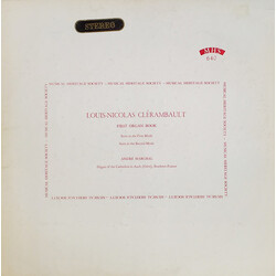 Louis-Nicolas Clérambault / André Marchal (2) First Organ Book Vinyl LP USED