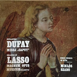 Guillaume Dufay / Roland de Lassus / Győri Leánykar / Miklós Szabó Missa "Caput" - Magnom Opus Musicum Excerpts Vinyl LP USED