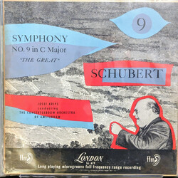 Franz Schubert / Josef Krips / Concertgebouworkest Great C Major Symphony Vinyl LP USED