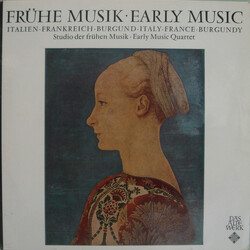 Studio Der Frühen Musik Frühe Musik In Italien, Frankreich Und Burgund • Early Music In Italy, France And Burgundy Vinyl LP USED