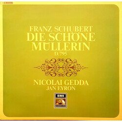 Franz Schubert / Nicolai Gedda / Jan Eyron Die Schöne Müllerin D. 795 Vinyl LP USED