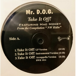 Mr. D.O.G. / Mac Money Take It Off! USED VINYL 12INCH