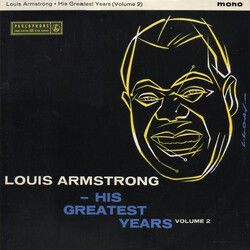 Louis Armstrong His Greatest Years - Volume 2 Vinyl LP USED