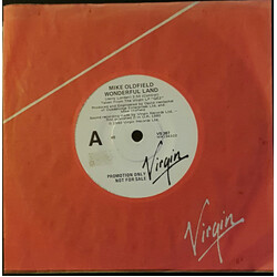 Mike Oldfield Wonderful Land / Sheba USED VINYL 7INCH SINGLE PROMO
