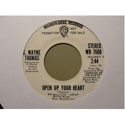 G. Wayne Thomas Open Up Your Heart USED VINYL 7INCH 45 RPM PROMO