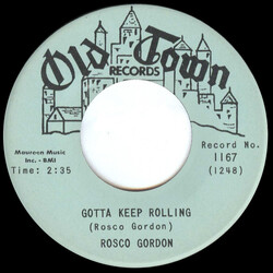 Rosco Gordon Just A Little At A Time USED VINYL 7INCH 45 RPM SINGLE