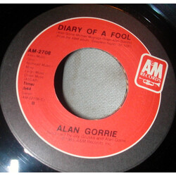 Alan Gorrie Diary Of A Fool / In The Jungle USED VINYL 7INCH 45 RPM
