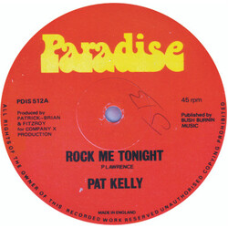 Pat Kelly Rock Me Tonight USED VINYL 12INCH 45 RPM