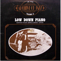 Montana Taylor / Cripple Clarence Lofton Low Down Piano Vinyl LP USED