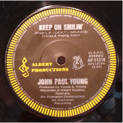 John Paul Young Keep On Smilin' USED VINYL 7INCH 45 RPM SINGLE