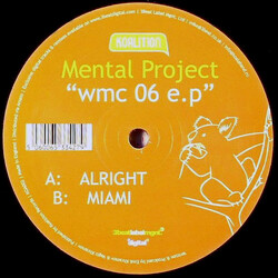 Mental Project WMC 06 E.P USED VINYL 12INCH EP