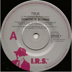 Concrete Blonde True / Cold Part Of Town USED VINYL 7INCH 45 RPM SINGLE