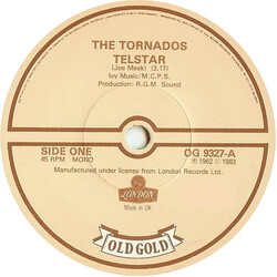 The Tornados Telstar / Globetrotter USED VINYL 7INCH 45 RPM MONO