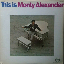 Monty Alexander This Is Monty Alexander Vinyl LP USED