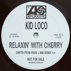Kid Loco Relaxin' With Cherry USED VINYL 12INCH PROMO