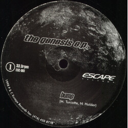 Nick Holder / Marcus Turcotte The Genesis E.P. USED VINYL 12INCH EP 33 S RPM