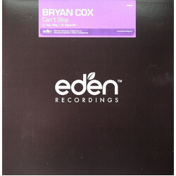 Bryan Cox Can't Stop VINYL 12" USED