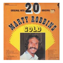 Marty Robbins Gold - 20 Original Hits Vinyl LP USED