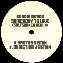 The Boogie Pimps Somebody To Love (Saltshaker Remix) USED VINYL 12INCH PROMO