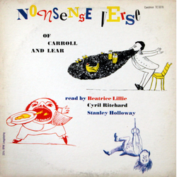 Beatrice Lillie / Cyril Ritchard / Stanley Holloway Nonsense Verse Of Carroll And Lear Vinyl LP USED