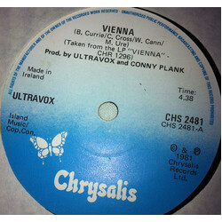 Ultravox Vienna USED VINYL 7INCH 45 RPM SINGLE