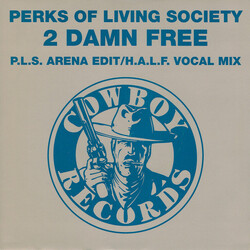 Perks Of Living Society 2 Damn Free USED VINYL 7INCH 45 RPM SINGLE