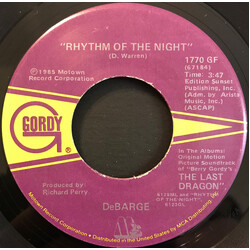 DeBarge Rhythm Of The Night USED VINYL 7INCH 45 RPM MISPRINT