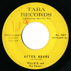 Willie B. And The Fevers After Hours / Farewell Party USED VINYL 7INCH 45 RPM SINGLE