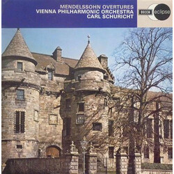 Felix Mendelssohn-Bartholdy / Wiener Philharmoniker / Carl Schuricht Overtures Vinyl LP USED