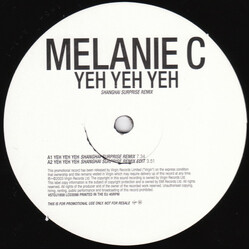 Melanie C Yeh Yeh Yeh (Shanghai Surprise Remix) USED VINYL 12INCH 45 RPM SINGLE PROMO