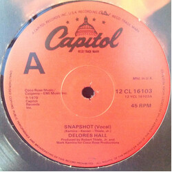 Delores Hall Snapshot USED VINYL 12INCH 45 RPM SINGLE