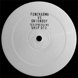 Funckarma / Onionboy Rusty Kokon EP USED VINYL 12INCH TEST PRESSING WHITE LABEL EP