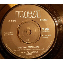 Alex Harvey - The New Band (Big Tree) Small Axe USED VINYL 7INCH 45 RPM SINGLE