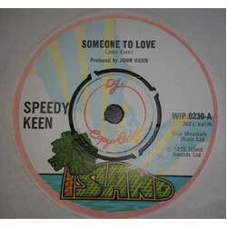 John "Speedy" Keen Someone To Love USED VINYL 7INCH SINGLE PROMO
