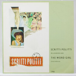 Scritti Politti / Ranking Ann The Word Girl USED VINYL 12INCH 45 RPM SINGLE