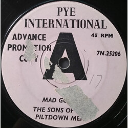 The Sons Of The Piltdown Men Mad Goose USED VINYL 7INCH 45 RPM SINGLE PROMO