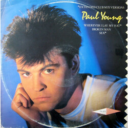 Paul Young Wherever I Lay My Hat / Broken Man / Sex VINYL 12" USED