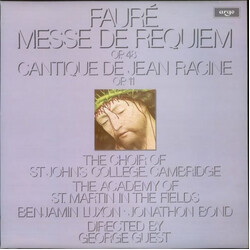 Gabriel Fauré / St. John's College Choir / The Academy Of St. Martin-in-the-Fields / Benjamin Luxon / Jonathan Bond (2) / George Guest (2) Messe De Re