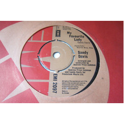 Sandy Davis My Favorite Lady USED VINYL 7INCH 45 RPM SINGLE