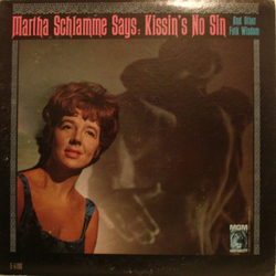 Martha Schlamme Kissin's No Sin Vinyl LP USED