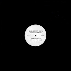 Backstreet Boys Quit Playing Games (Underground Mixes) USED VINYL 12INCH PROMO 33 S RPM