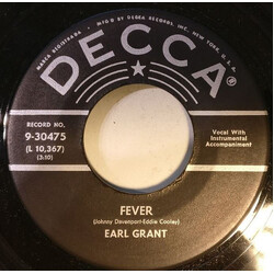 Earl Grant Fever / Malaguena USED VINYL 7INCH 45 RPM SINGLE